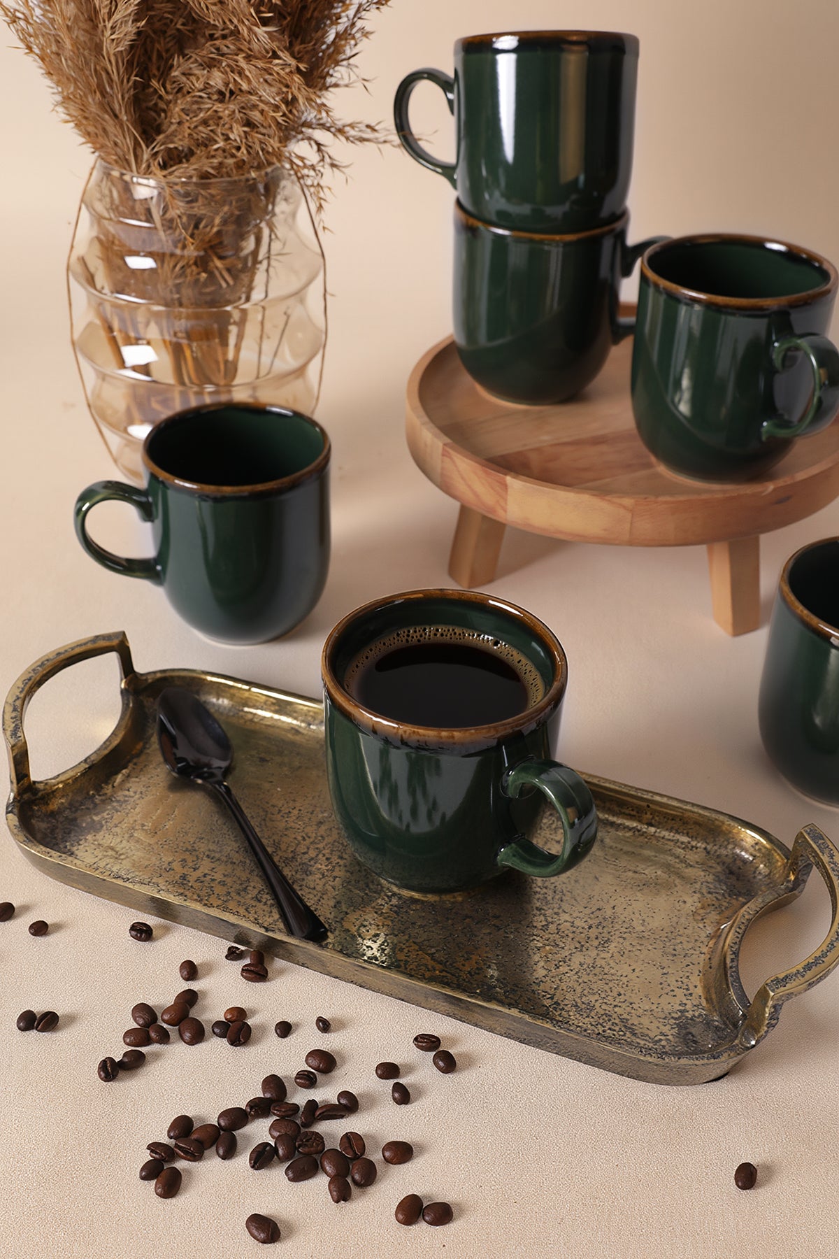 Emerald Equinox Cup 10 cm 6 Pieces