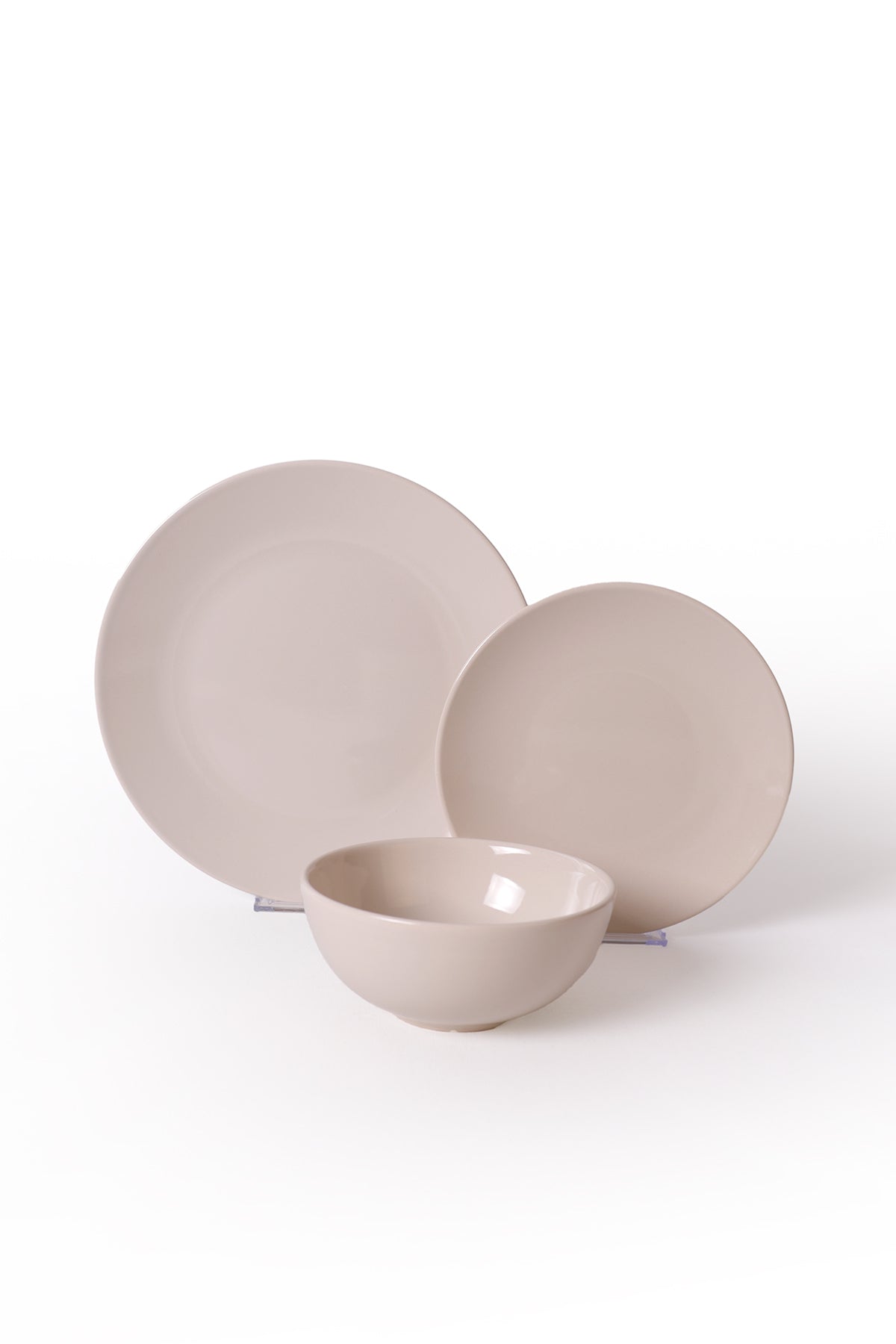 Cream Kera 6-Piece Dinner Set for 2 People