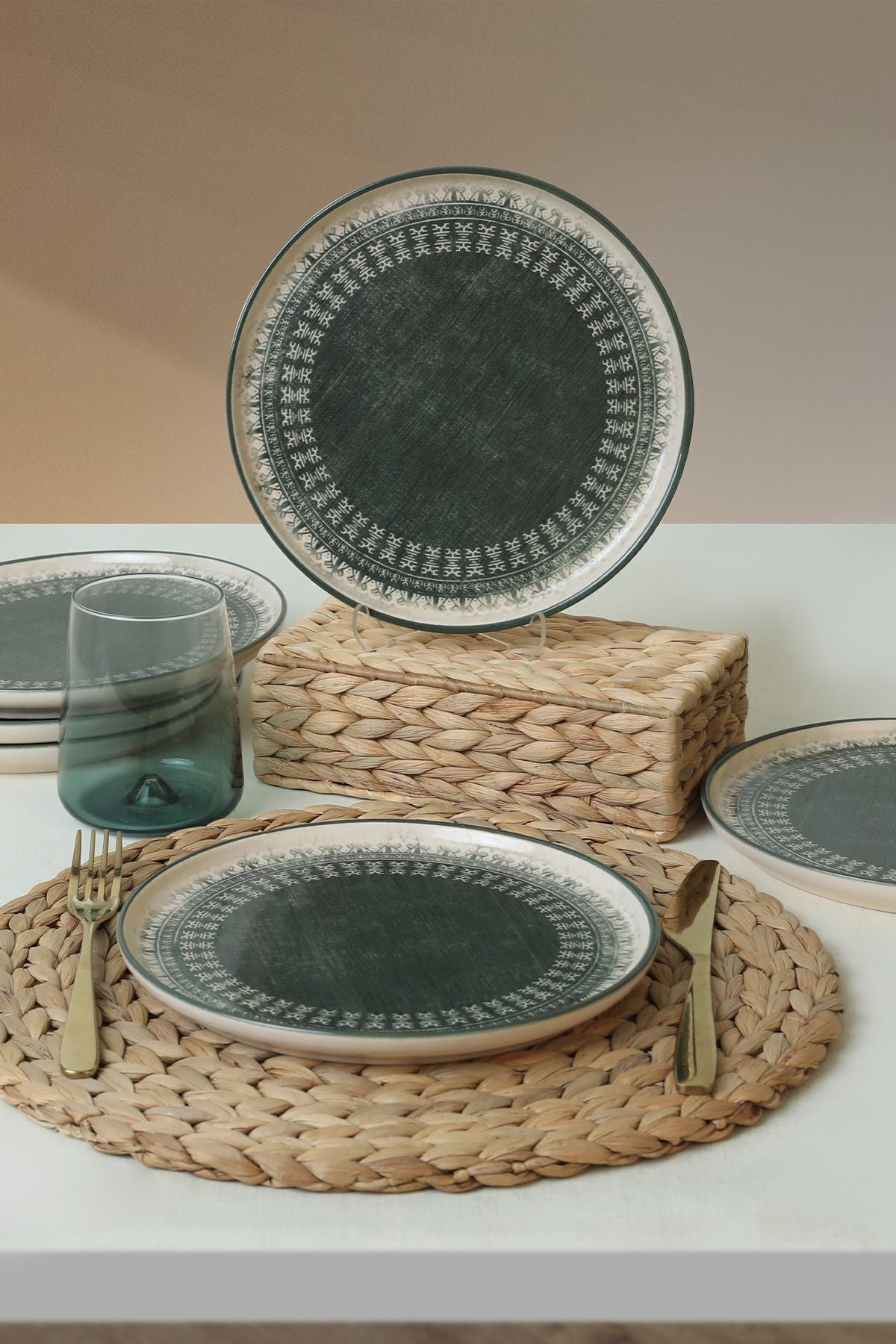 Maya Nordic Pasta Plate 22 cm 6 Pieces