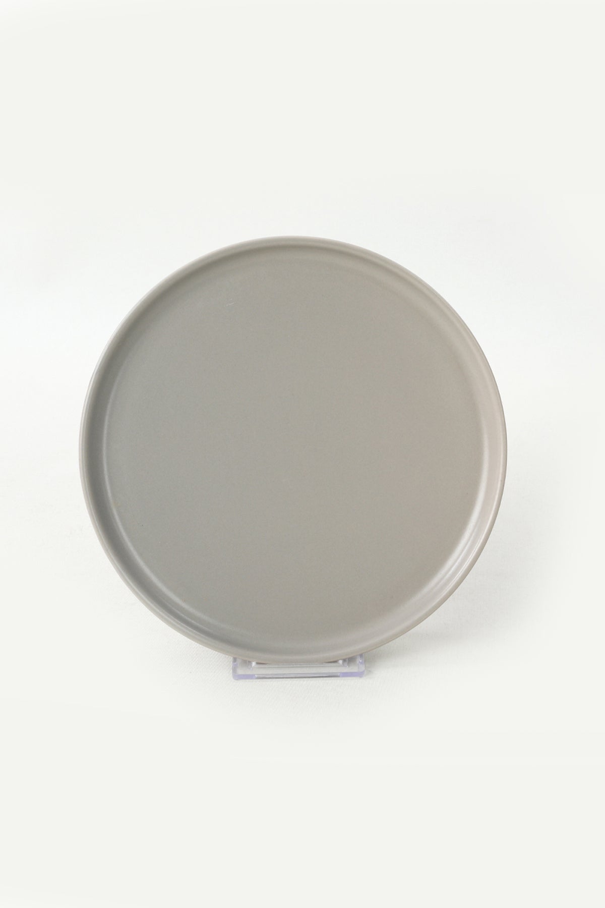 Matte Grey Nordic Plate 22 cm 4 Pieces