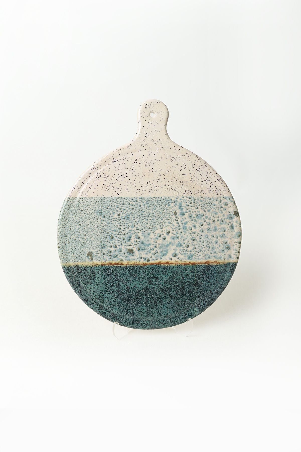 Colored Cheese Presentation Plate 26 Cm