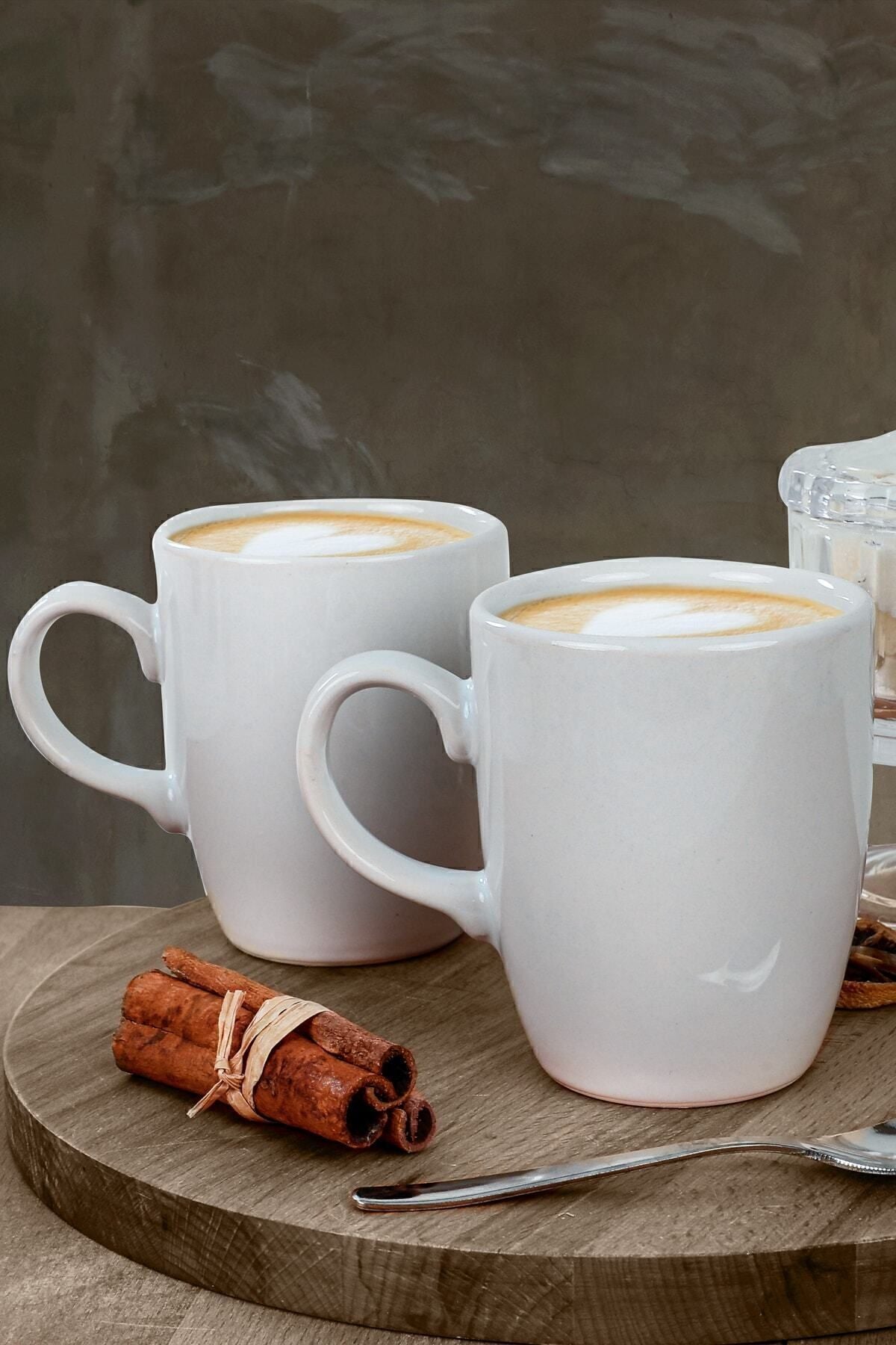 White Cloud Mug, 9 cm, 6 Pieces