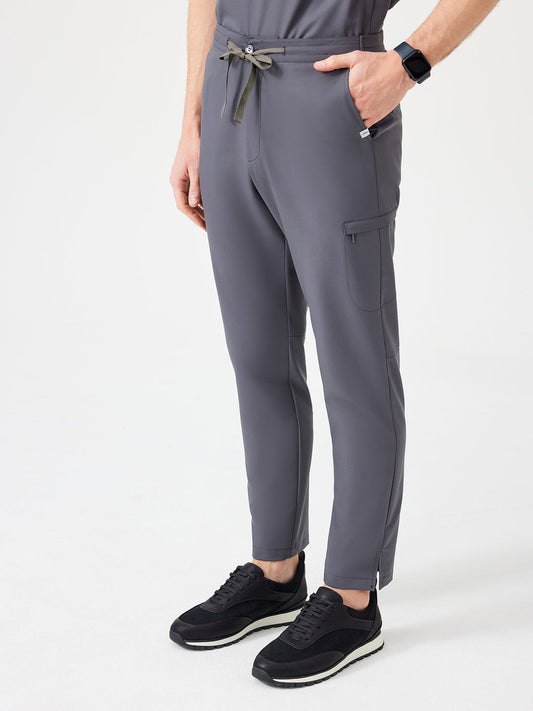 Cosa Altius Men's Straight Fit Trousers - Anthracite