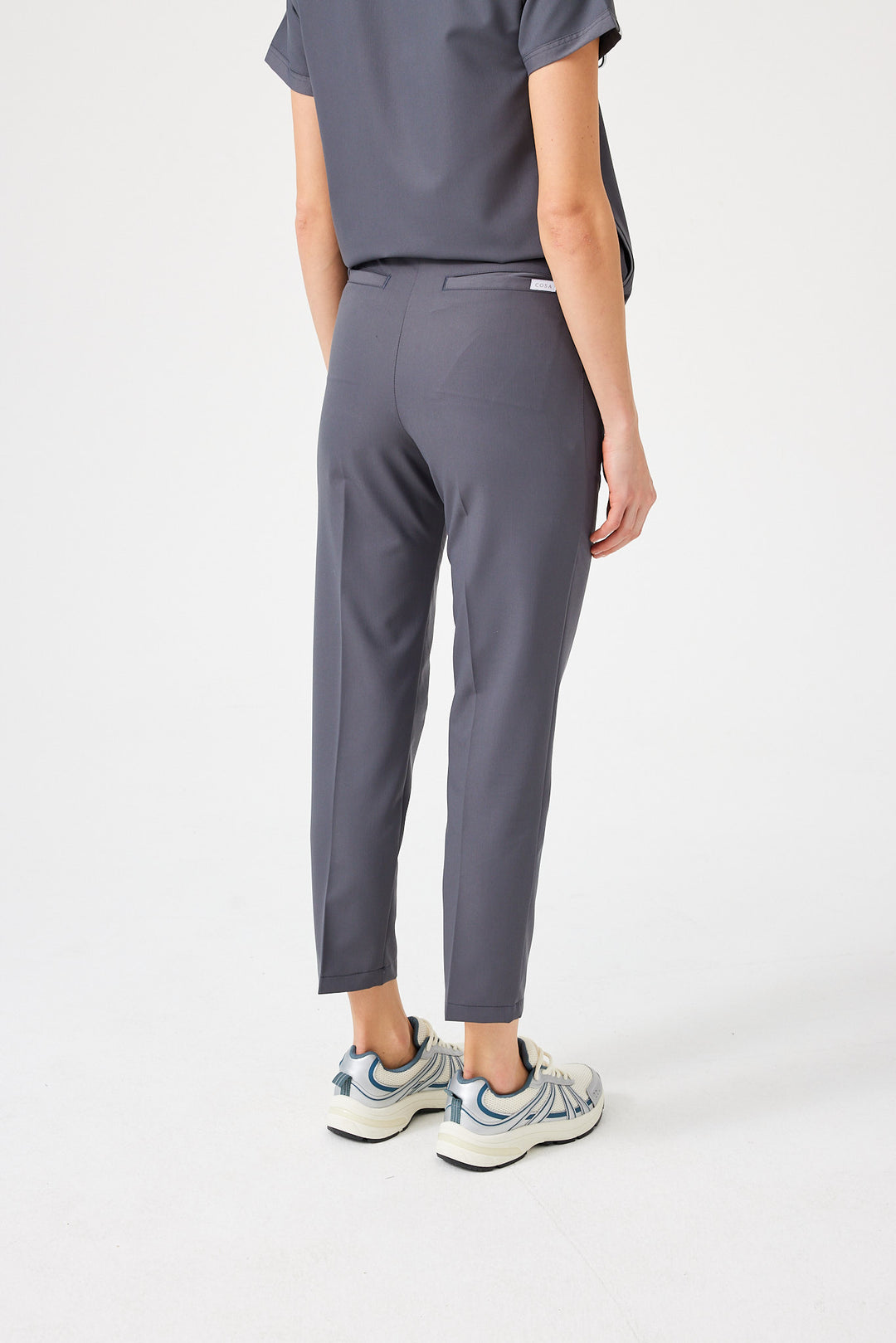 Cosa Citius Women's Pleated Trousers - Anthracite