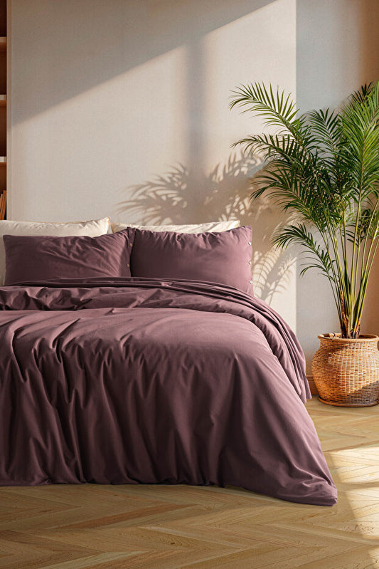 Soft Cotton Boreas 100% Cotton Double Duvet Cover Set