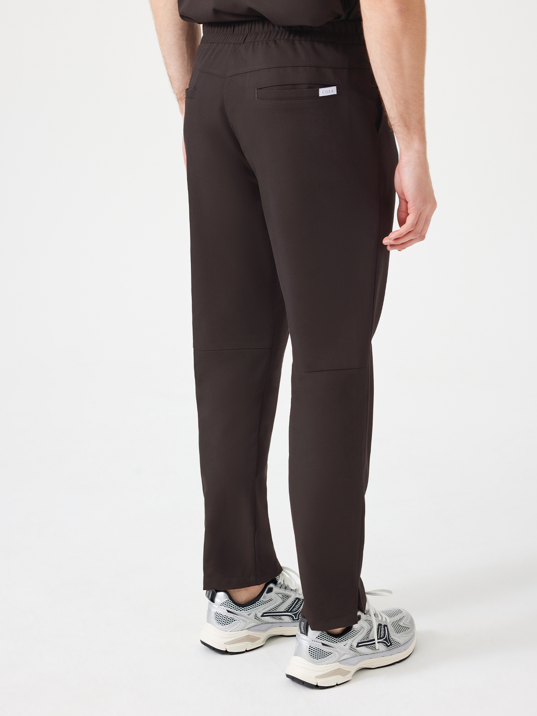 Cosa Altius Men's Straight Fit Trousers - Brown