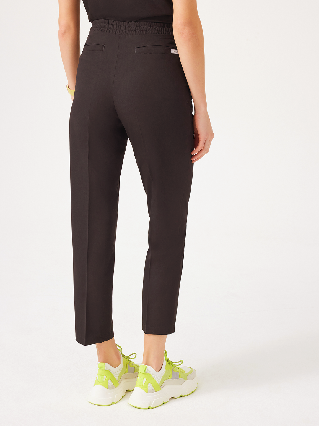 Cosa Citius Women's Pleated Trousers - Brown