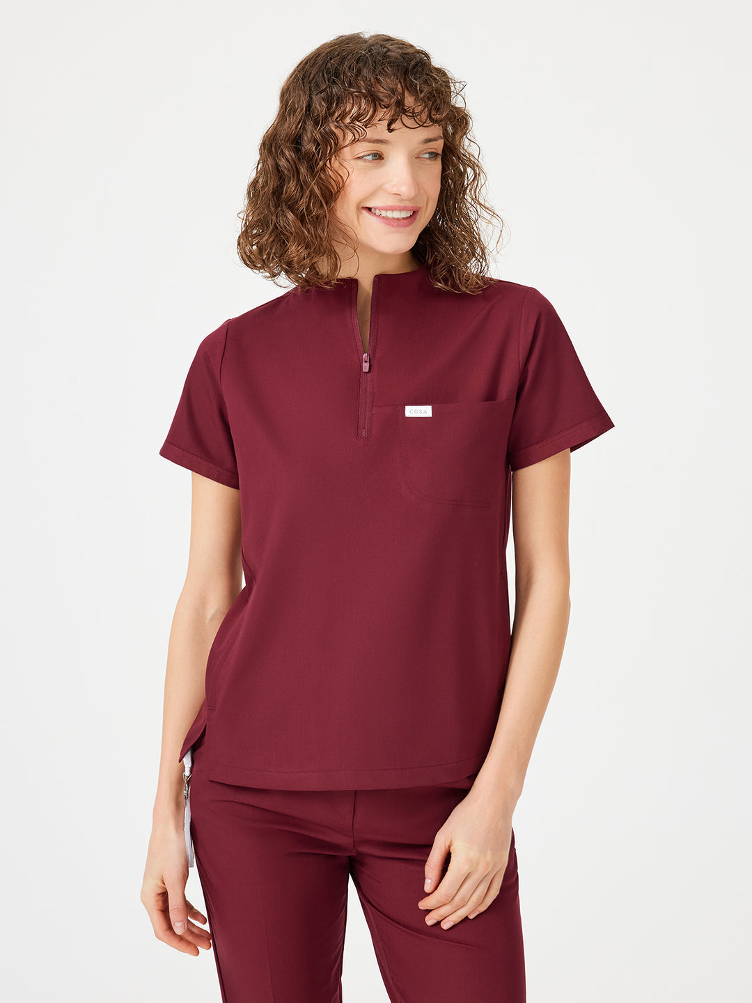 Cosa Citius Women's Top - Burgundy