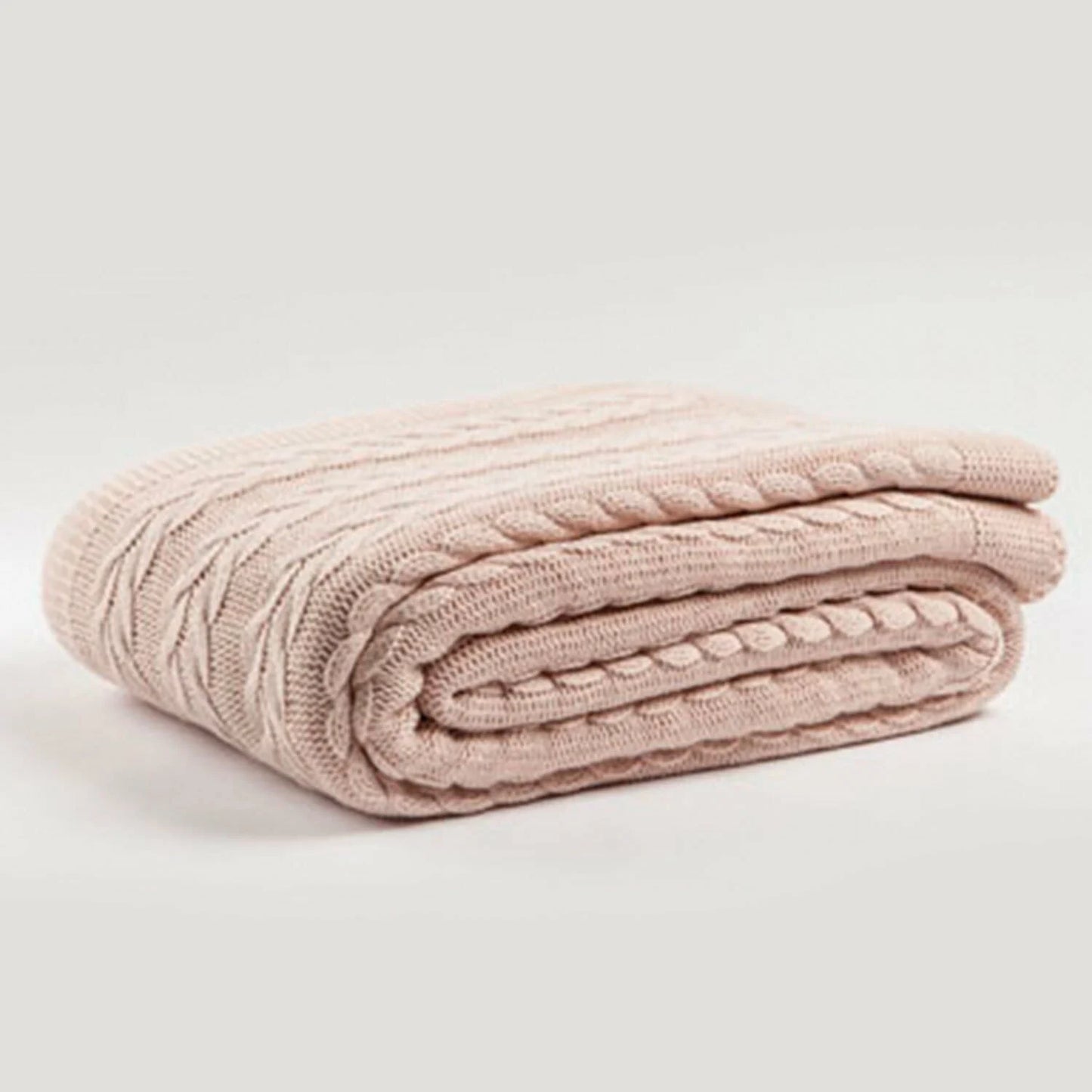 Knitted Blanket 220x240 cm - Premium Quality