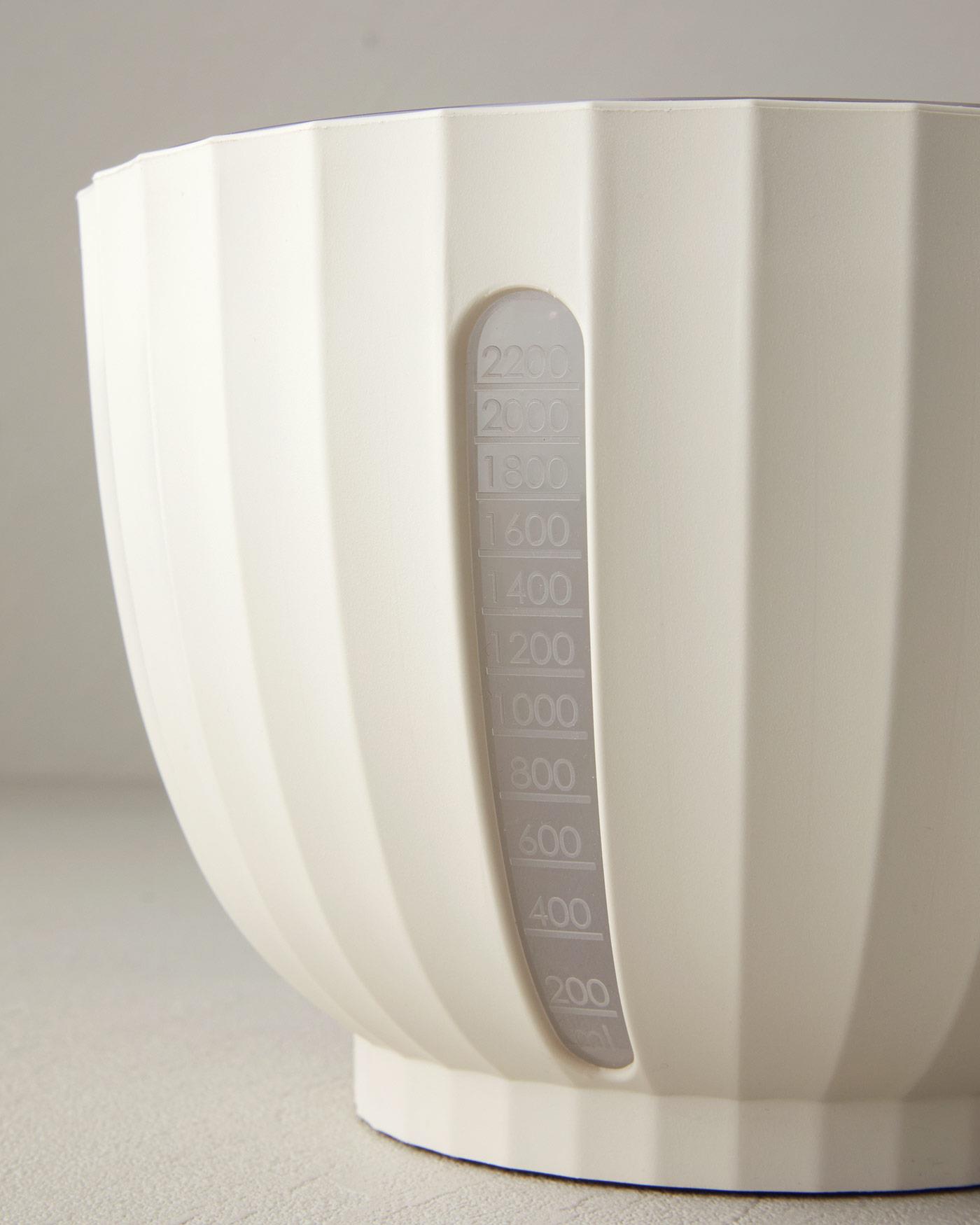 Callie Plastic 3 Piece Mixing Bowl 2.6 L Cream