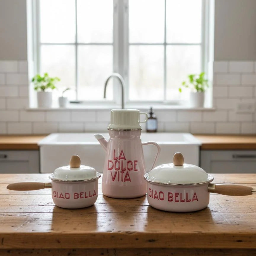 Dolce Vita Enamel Set