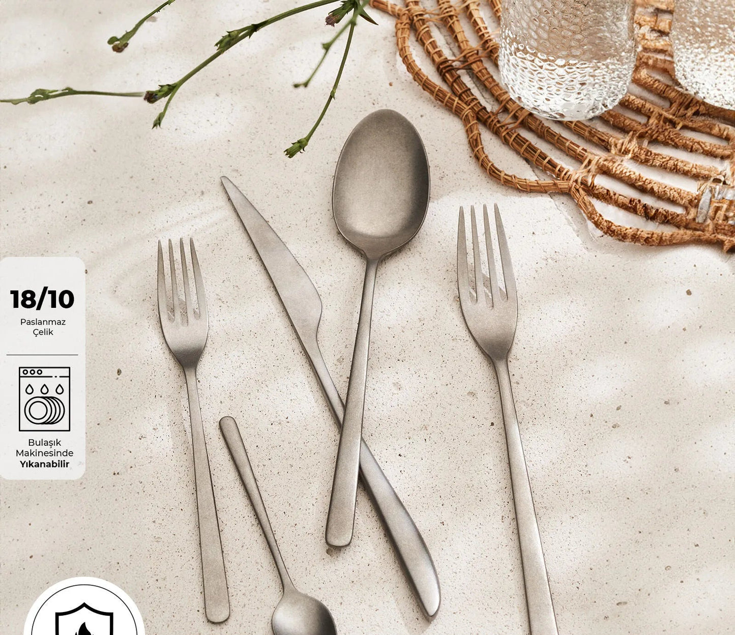 Bello Vintage 30 Piece Cutlery Set for 6 People