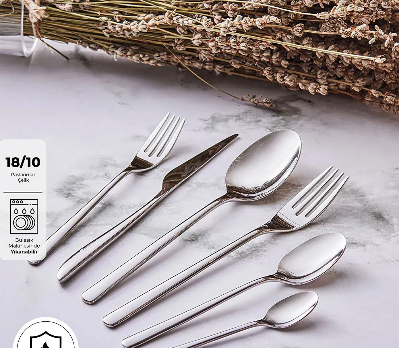 Elegance Bello 84 Piece Cutlery Set for 12 People in Luxury Box