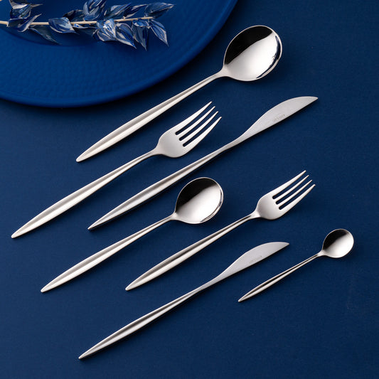Emsan Nova 84-Piece 12-Person Cutlery Set