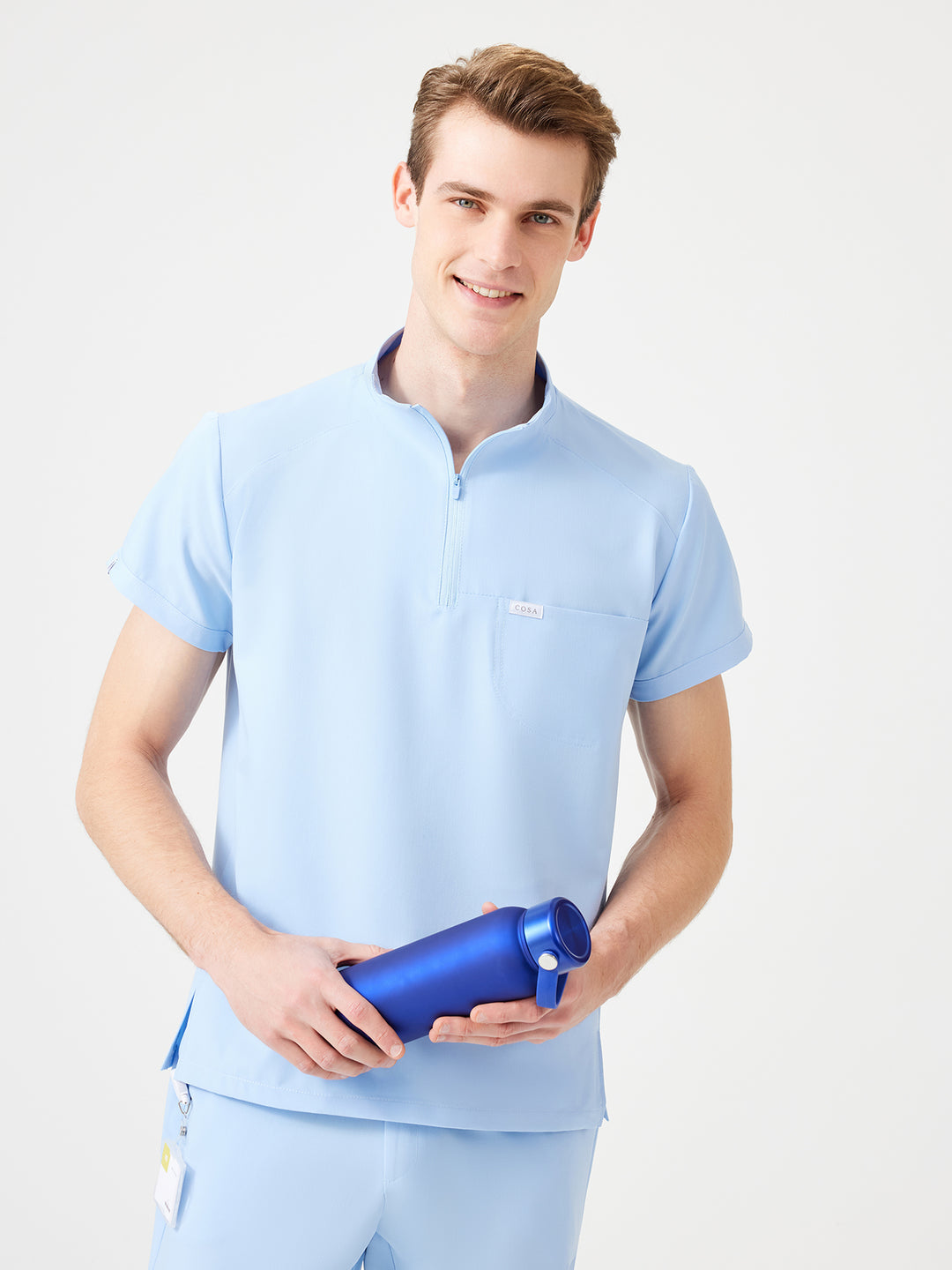 Cosa Altius Men's Top - Ice Blue