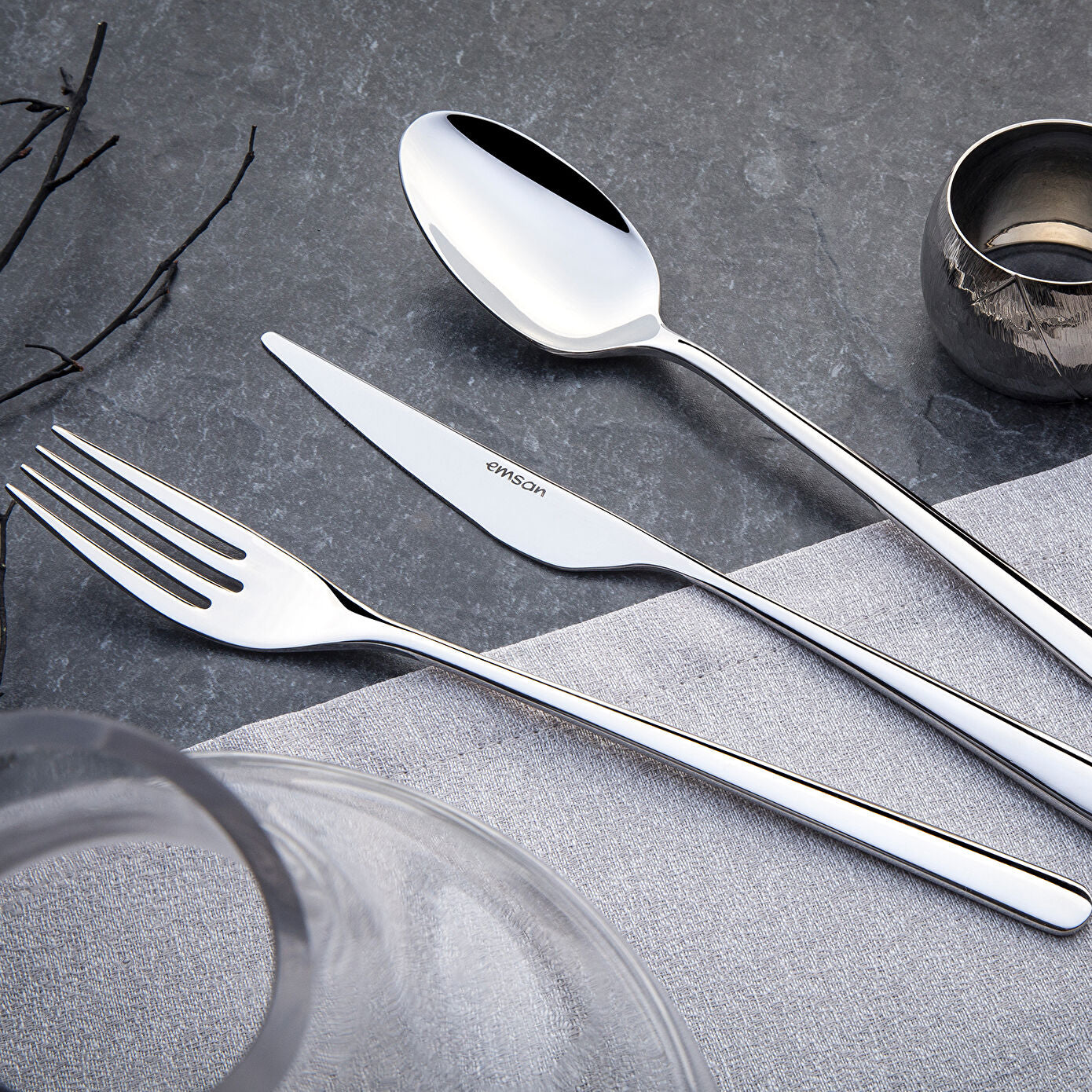 Elegance Bello 84 Piece Cutlery Set for 12 People in Luxury Box