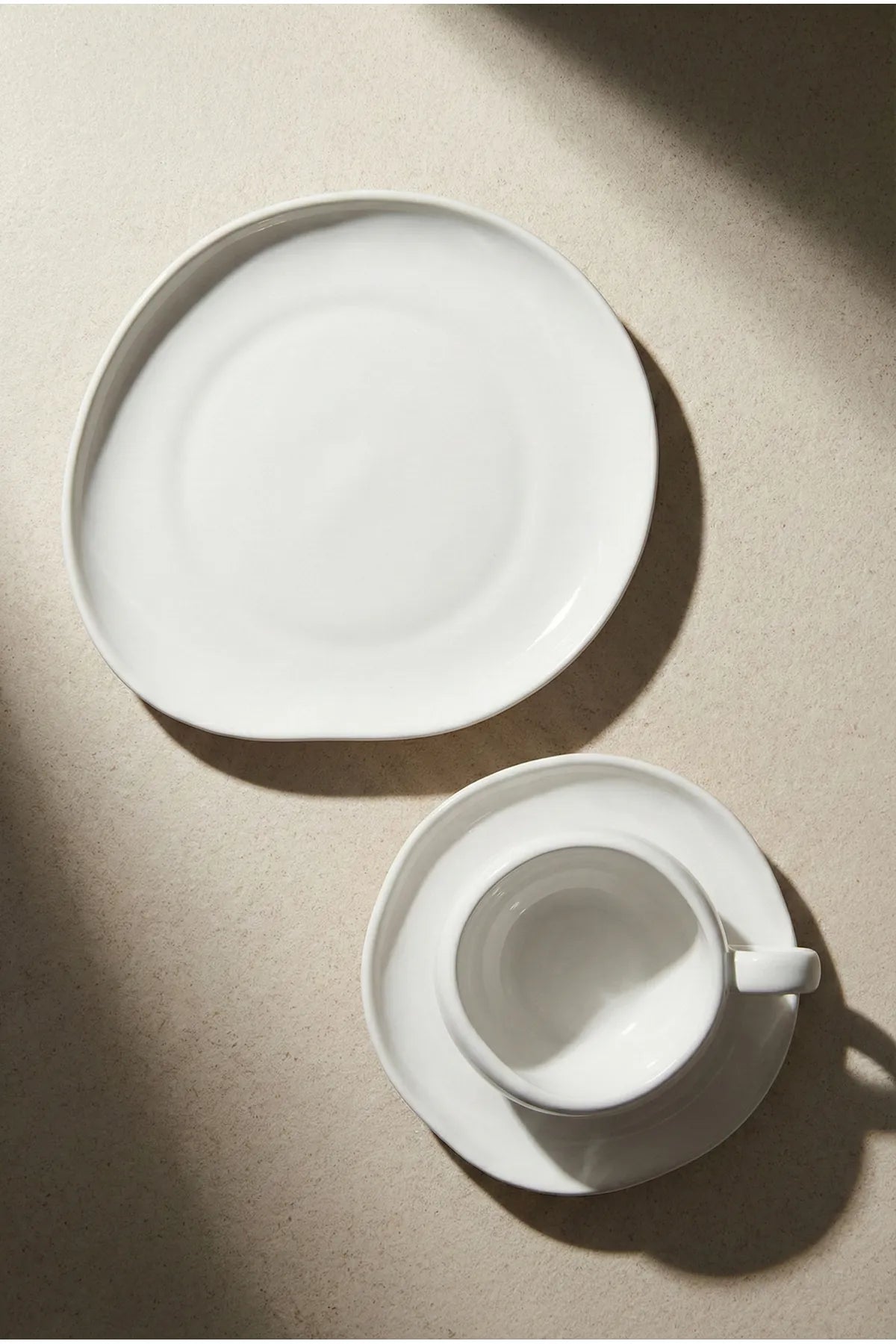 Roma 18-Piece Porcelain Cake and Tea Serving Set