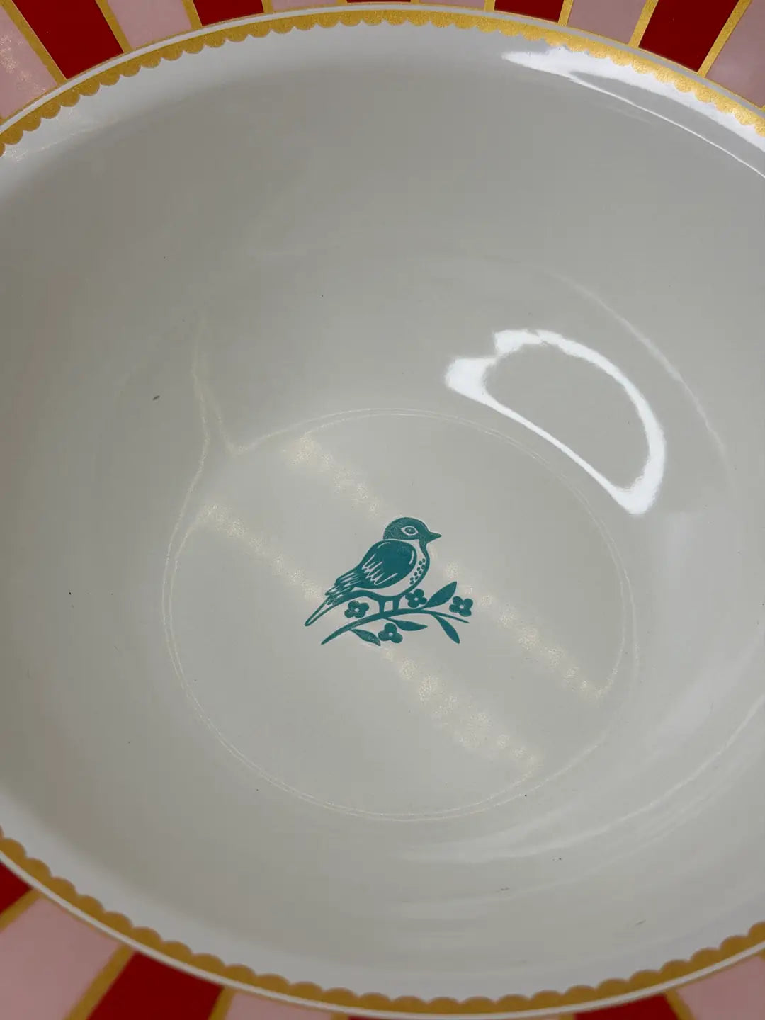 Bellissima Enamel Pedestal Fruit Bowl 30 cm