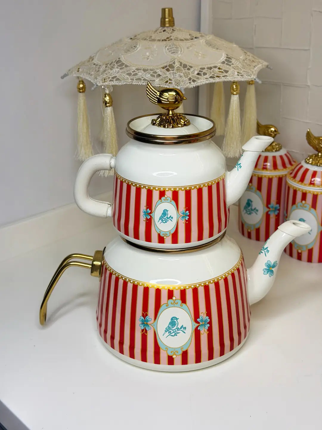 Bellissima Enamel Teapot