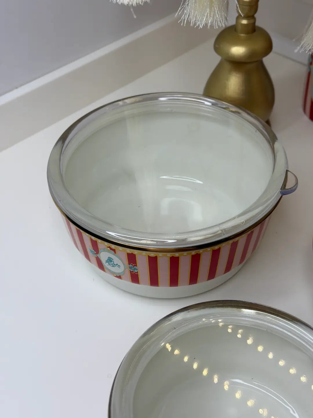 Bellissima Set of 3 Enamel Storage Containers