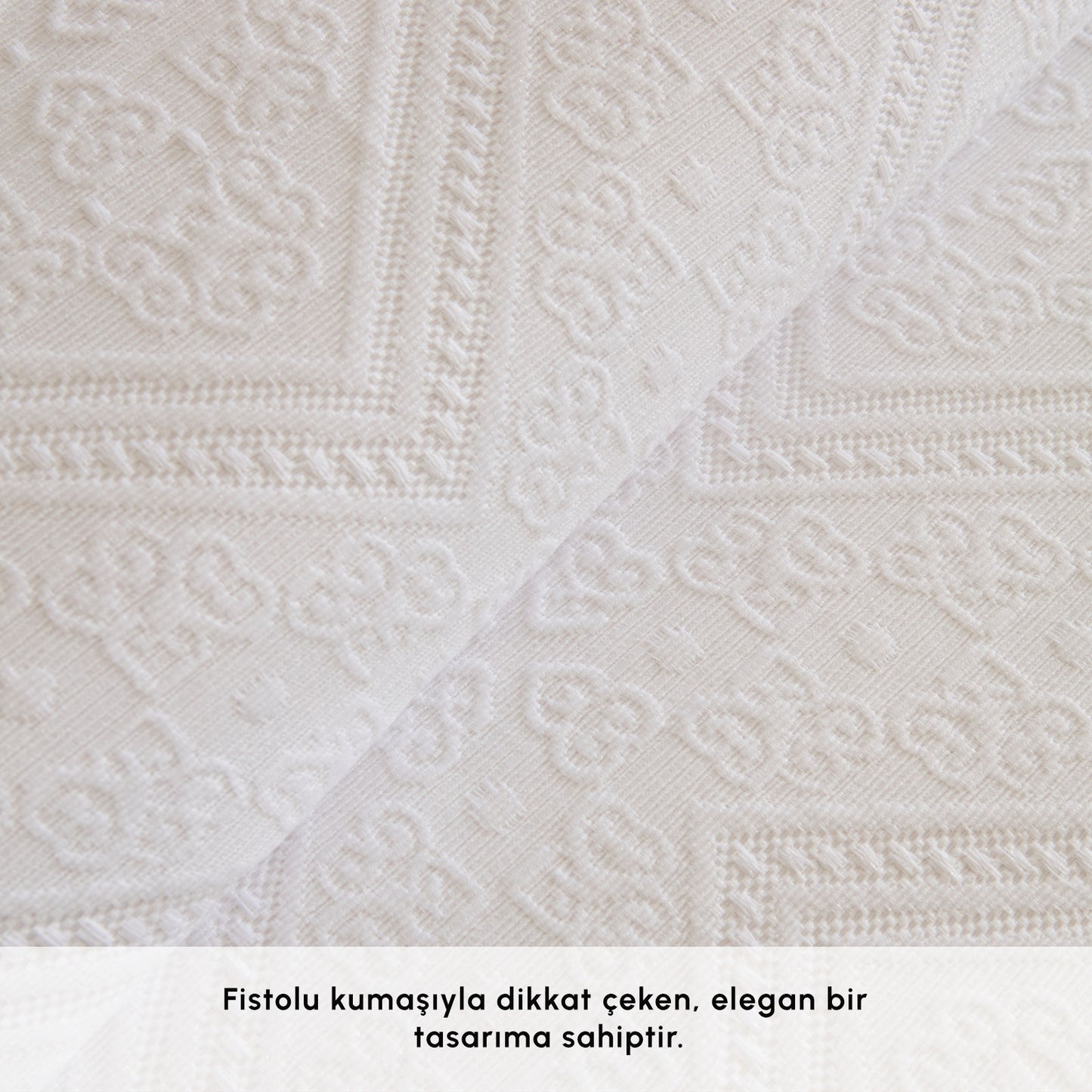Adelia Frilled Double Bedspread Set White