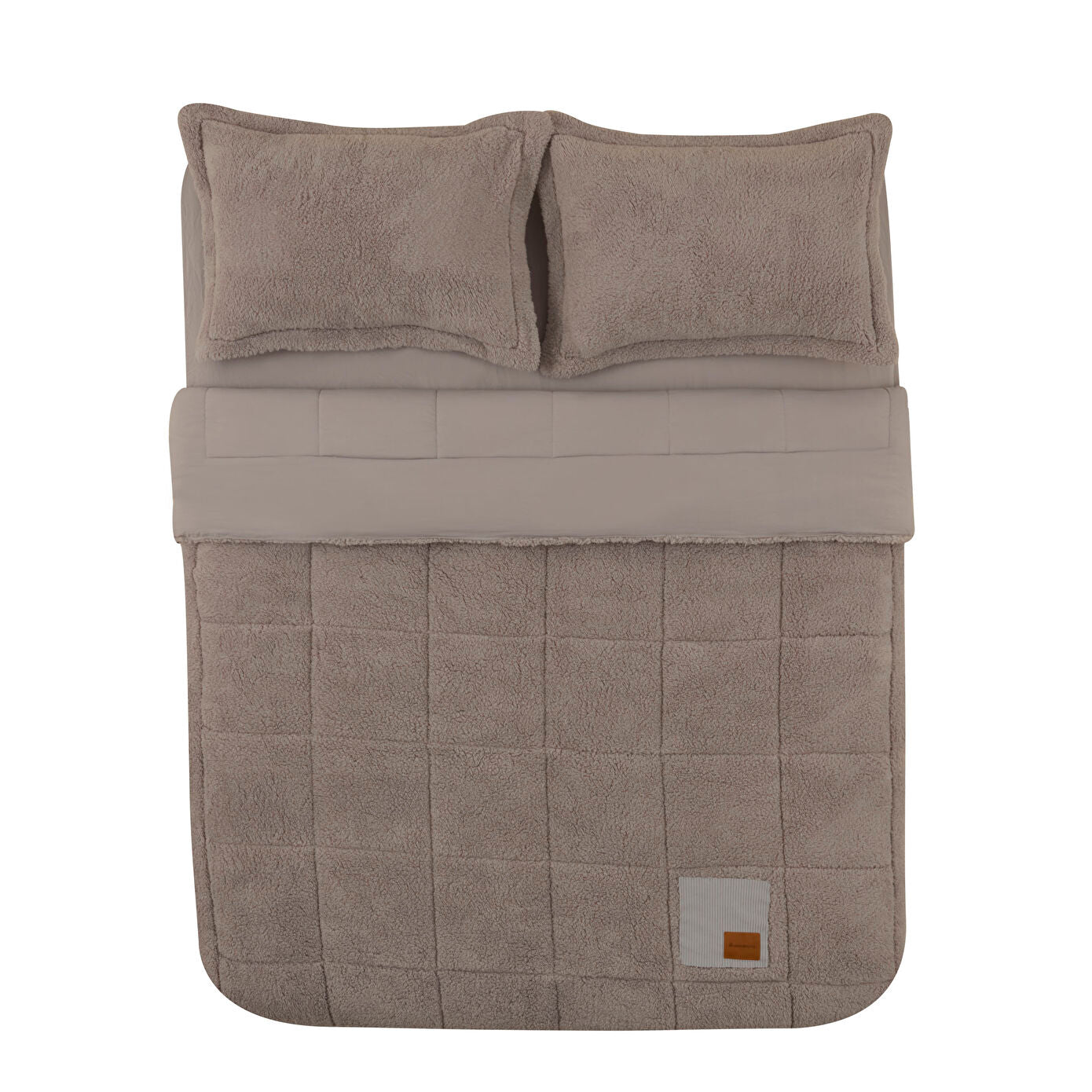 Balmy Cozy Comfort/Sleep Set Double Size Grey