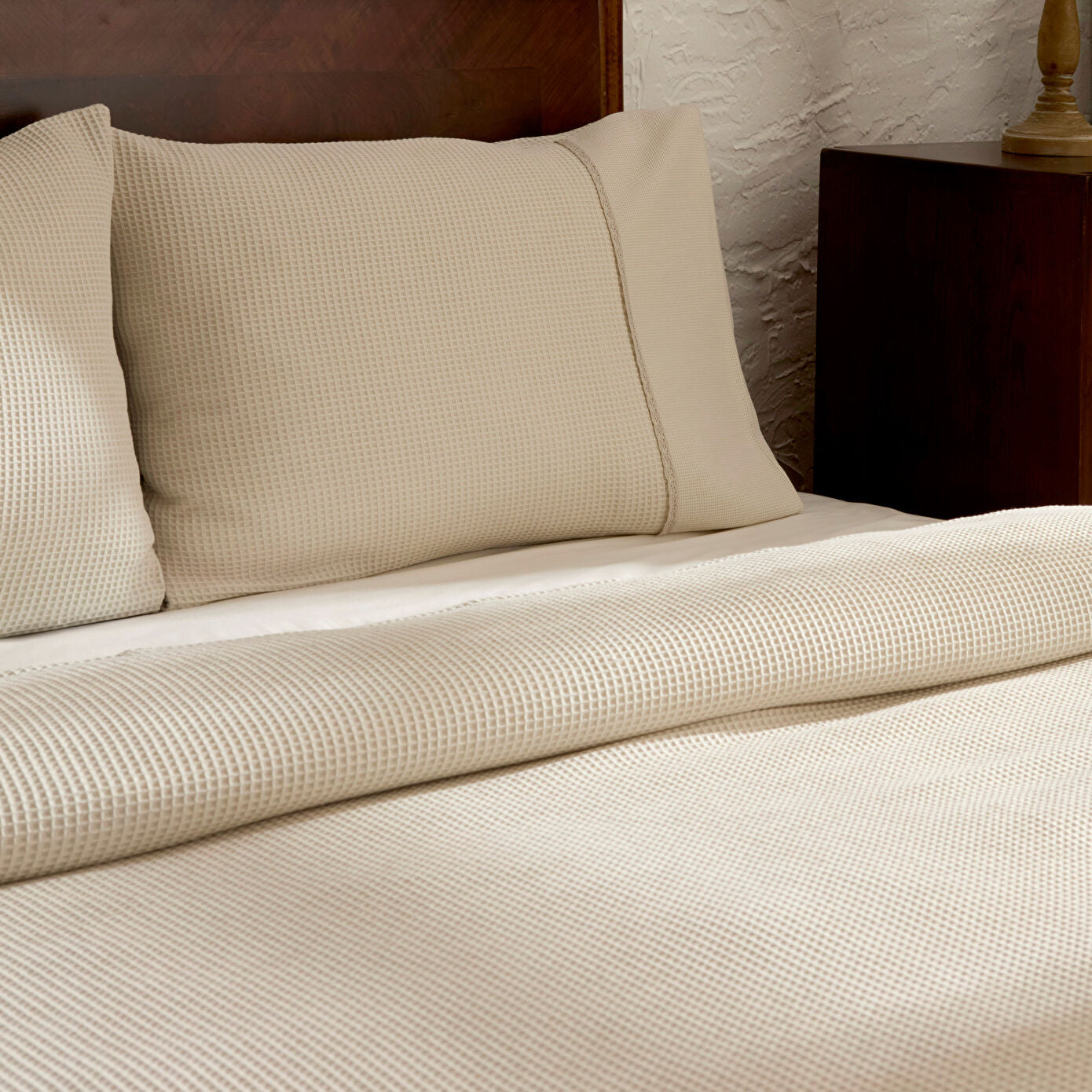 Elaris Double Bedspread Set Gray