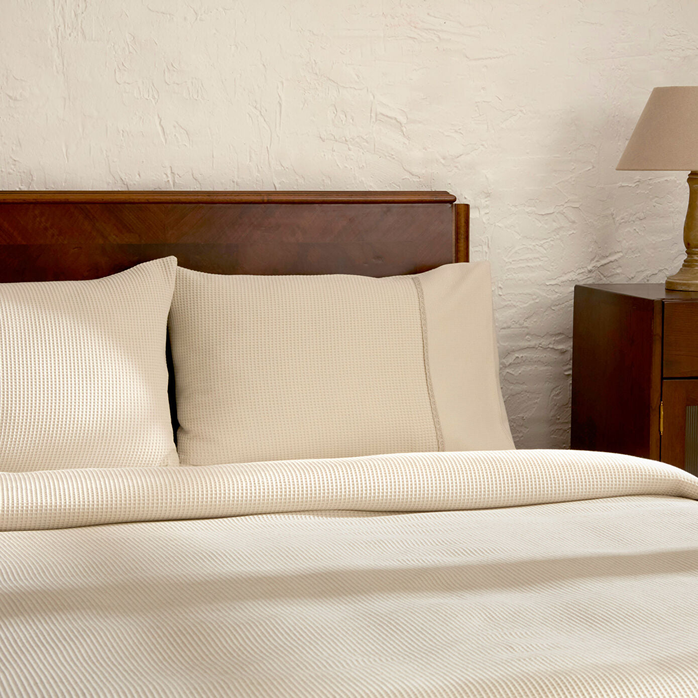 Elaris Double Bedspread Set Gray