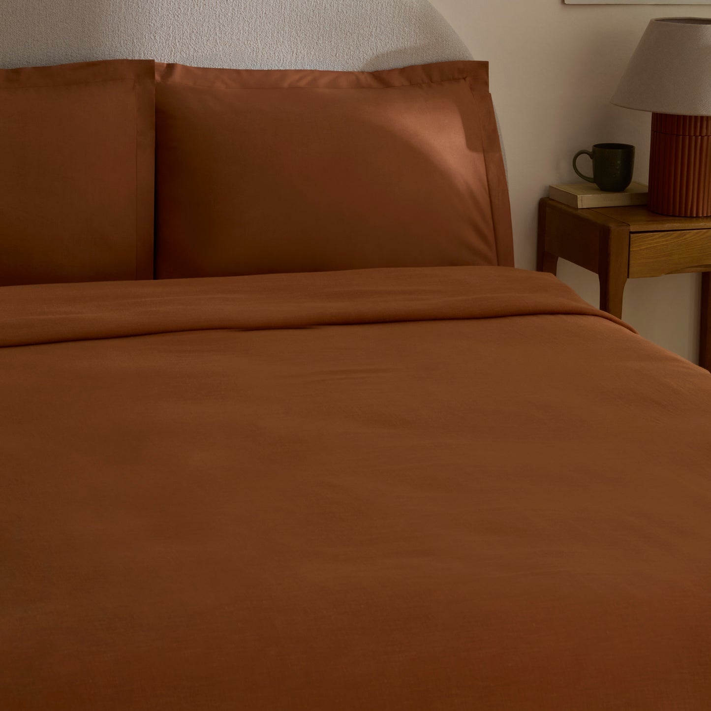 Farel Muslin 100% Cotton Double Bedspread, Tile