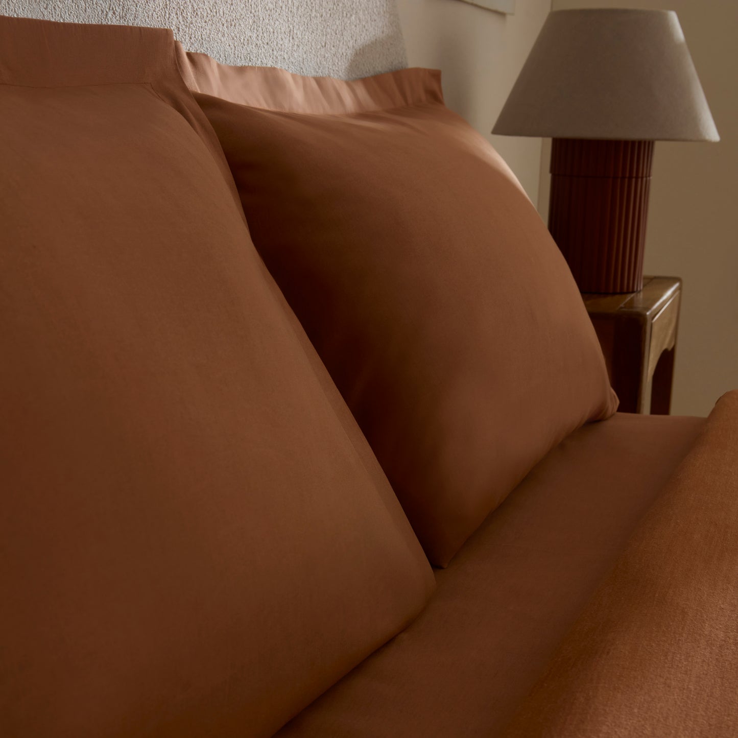 Farel Muslin 100% Cotton Double Bedspread, Tile