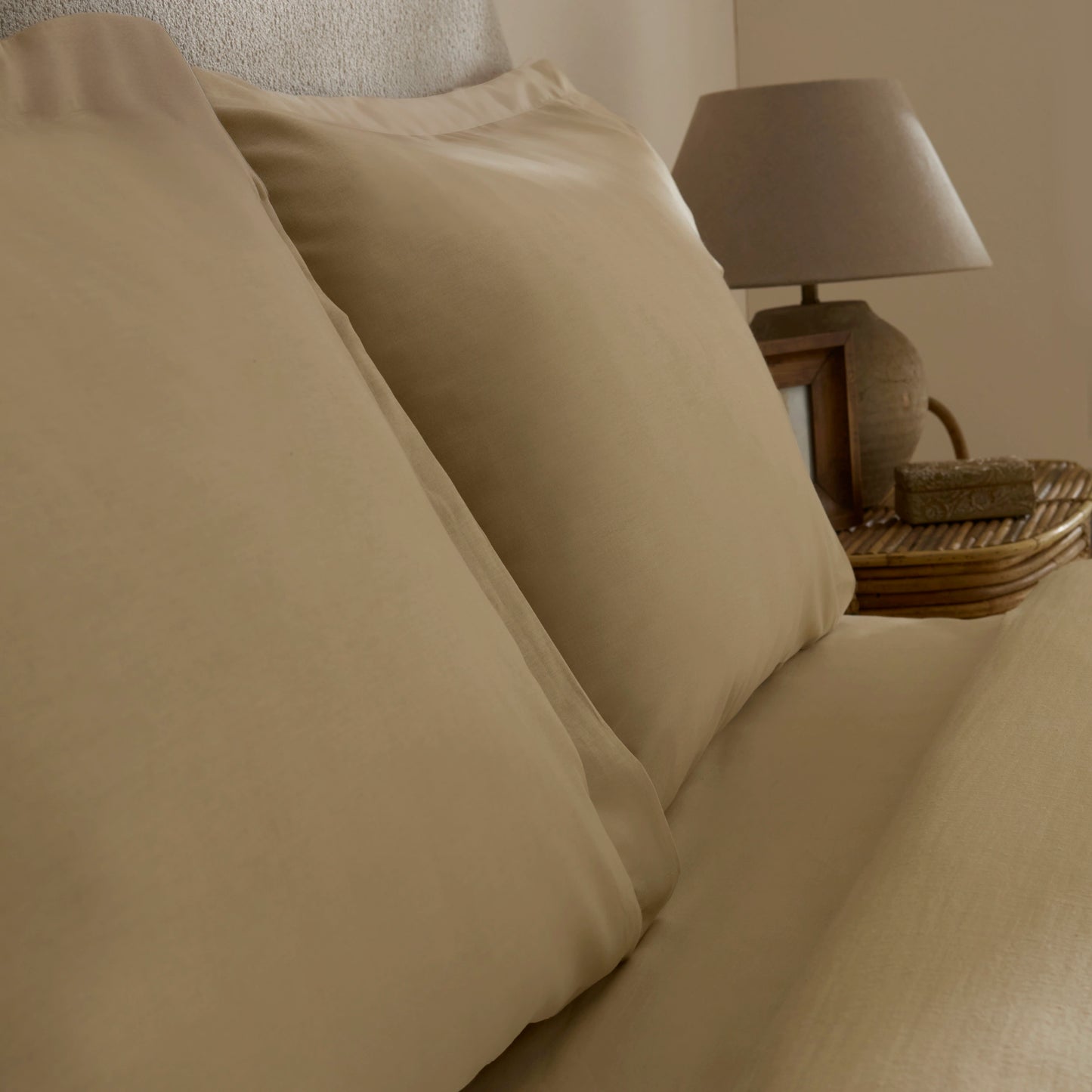 Farel Muslin 100% Cotton  Double Bedspread, Mink