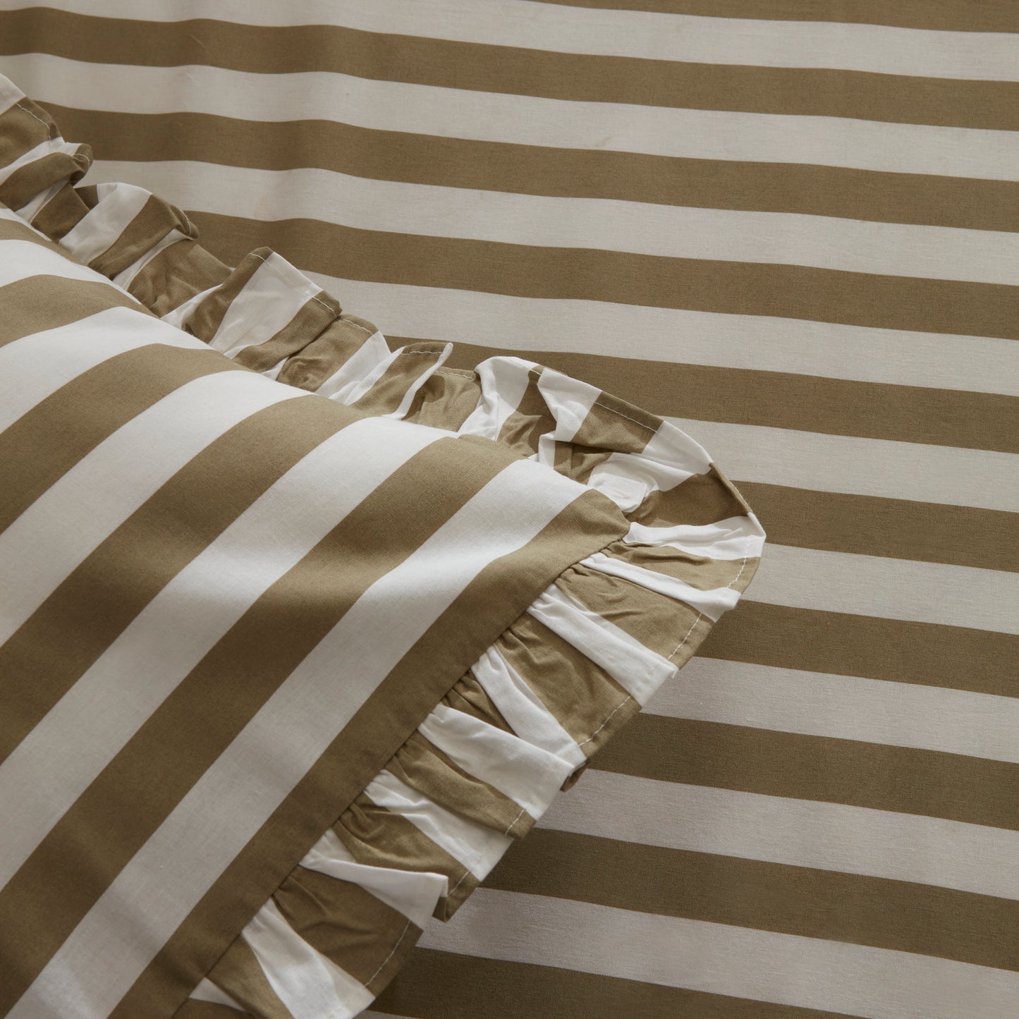 Ripple Duvet Cover Set - Green