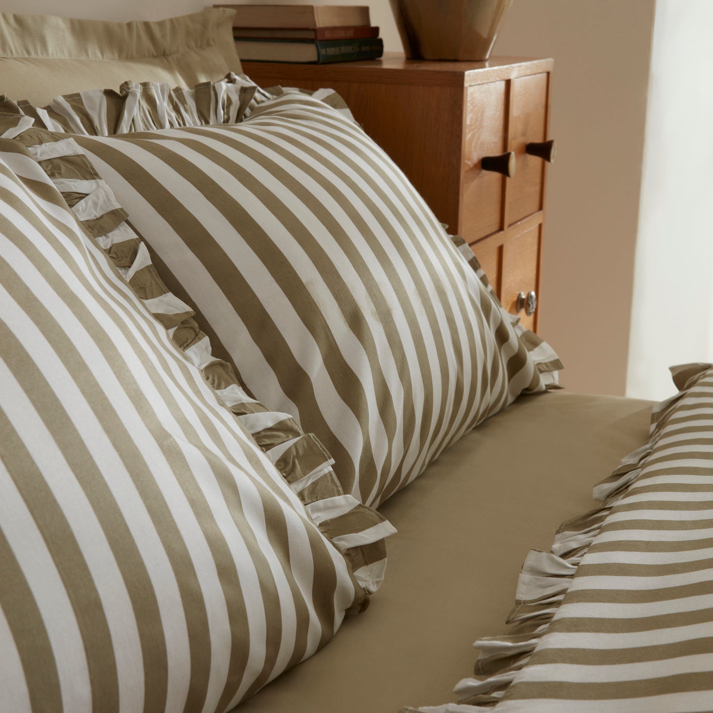 Ripple Duvet Cover Set - Green