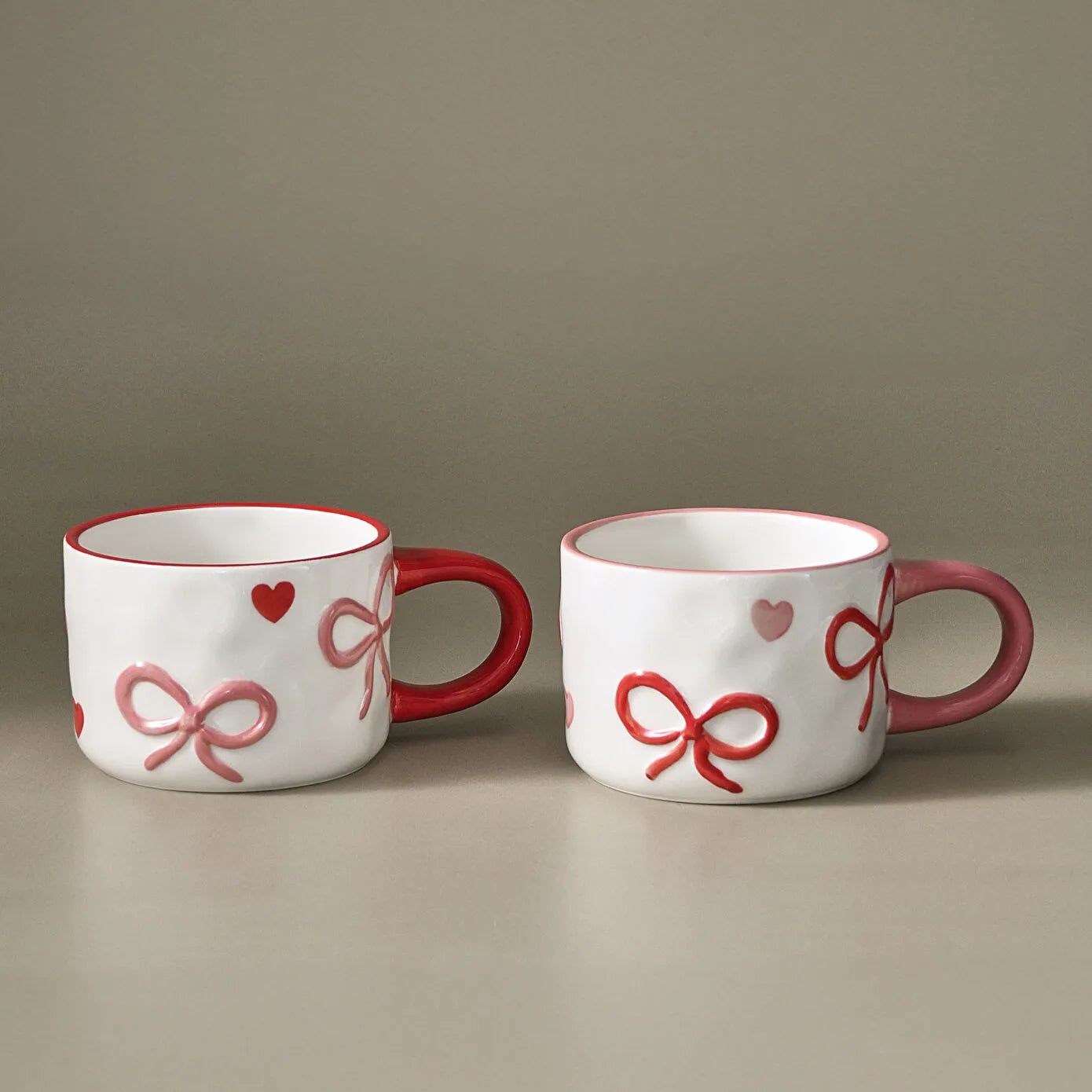 Melissa 2 Piece Mug / Cup Set - Pink