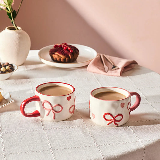 Melissa 2 Piece Mug / Cup Set - Pink