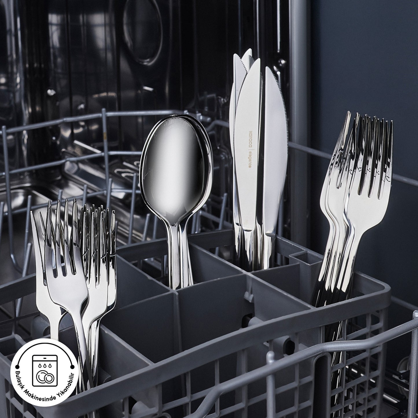 Karaca Milas 24-Piece Cutlery Set for 6 People
