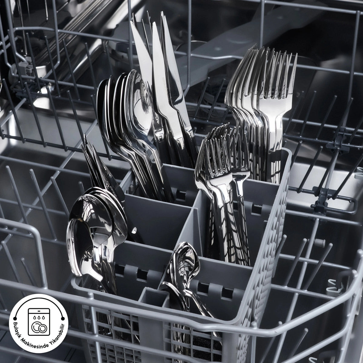 Karaca New Davina 84-Piece 12-Person Cutlery Set
