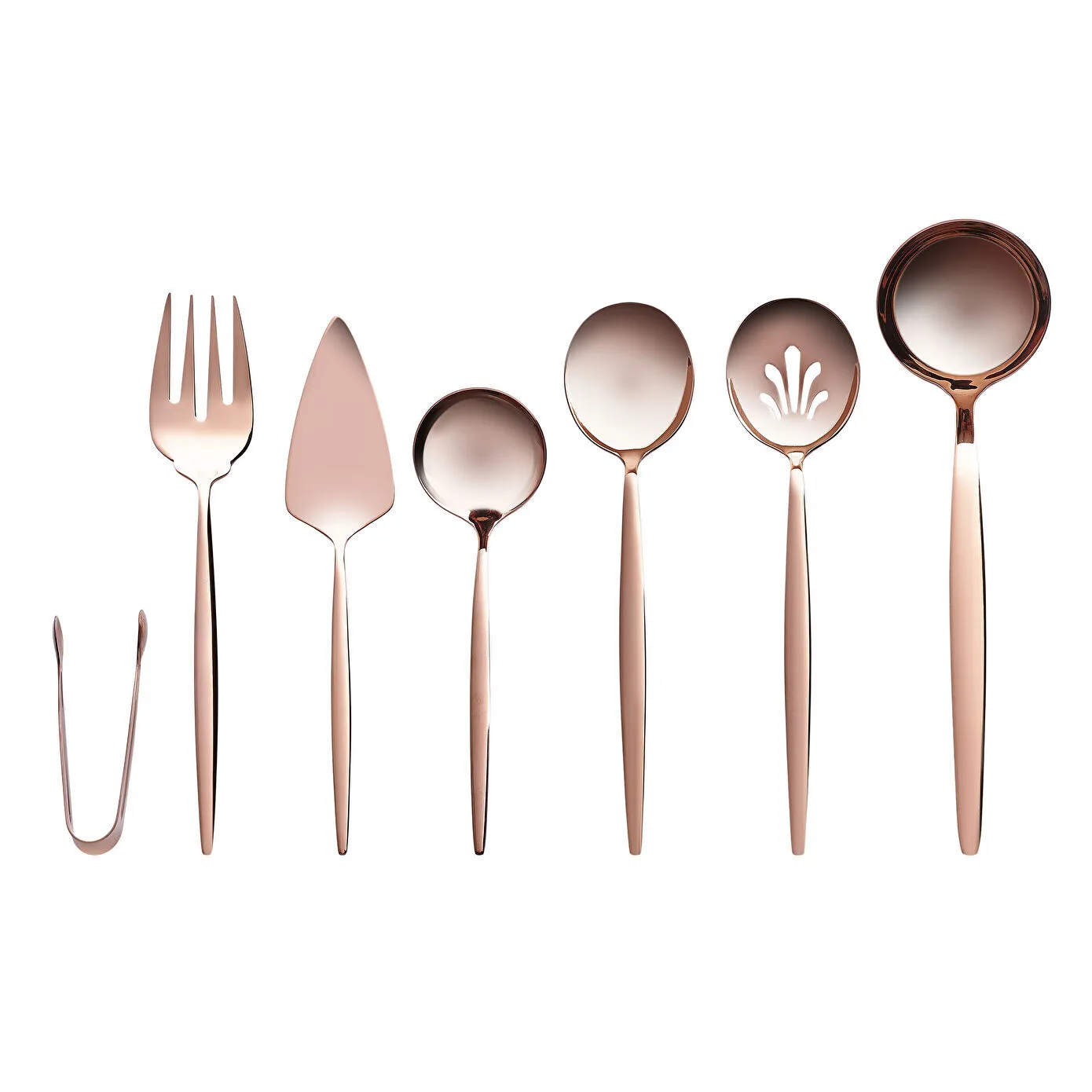 Orion 7 Piece Service Set Rosegold