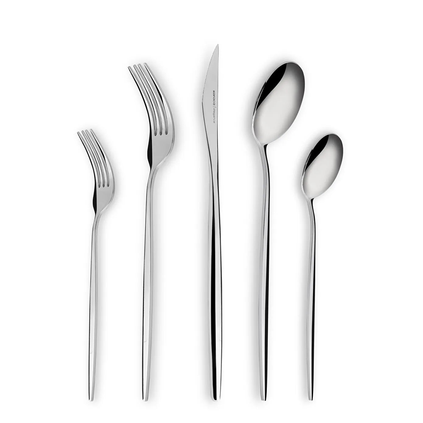 Porto 30 Piece Cutlery Set for 6 People Platinum