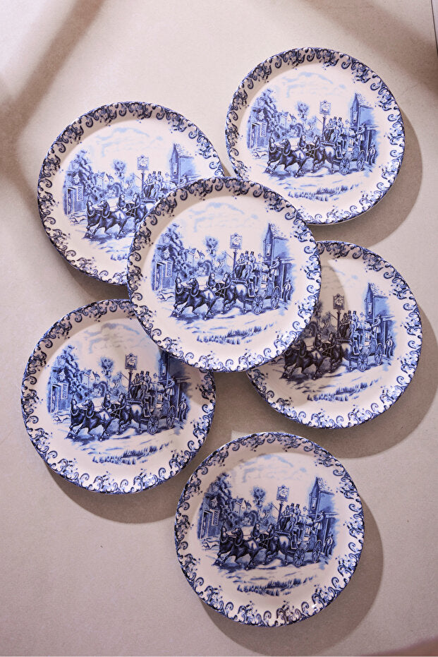 Coaching Brothers Cake Set for 6 People, 21 cm