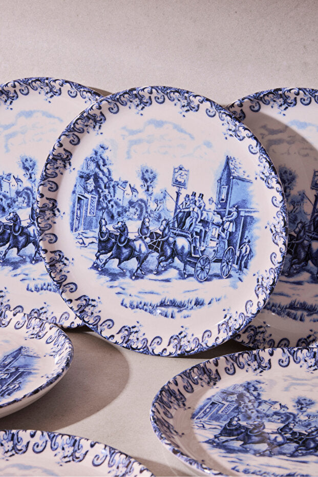 Coaching Brothers Cake Set for 6 People, 21 cm