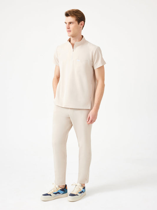 Cosa Altius Men's Top - Light Beige