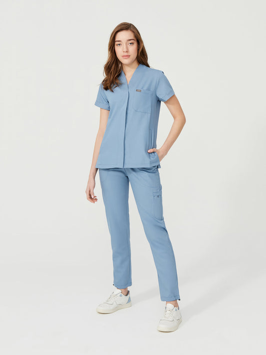 Cosa Mono Women's Scrubs - Cosmic Blue