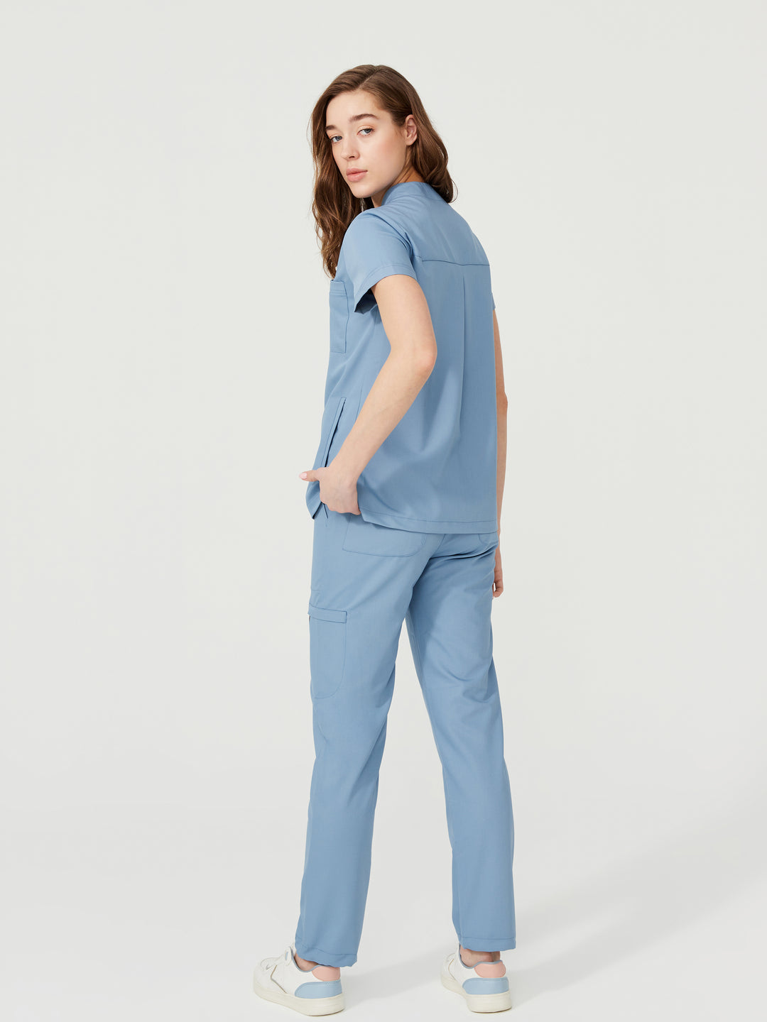 Cosa Mono Women's Scrubs - Cosmic Blue