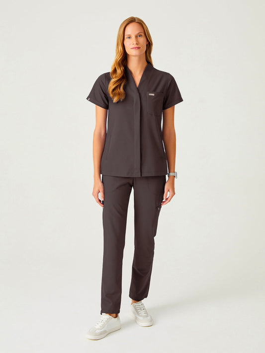 Cosa Mono Women's Scrubs - Brown