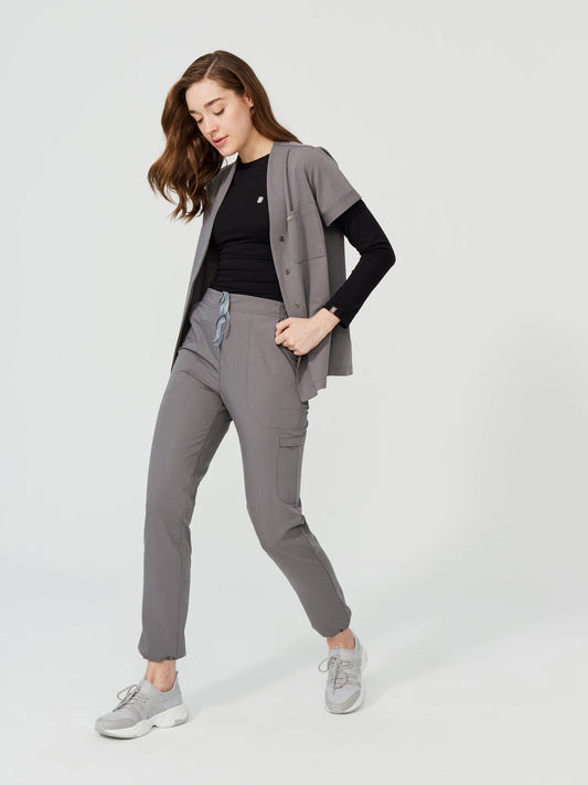 Cosa Mono Women's Scrubs - Gray