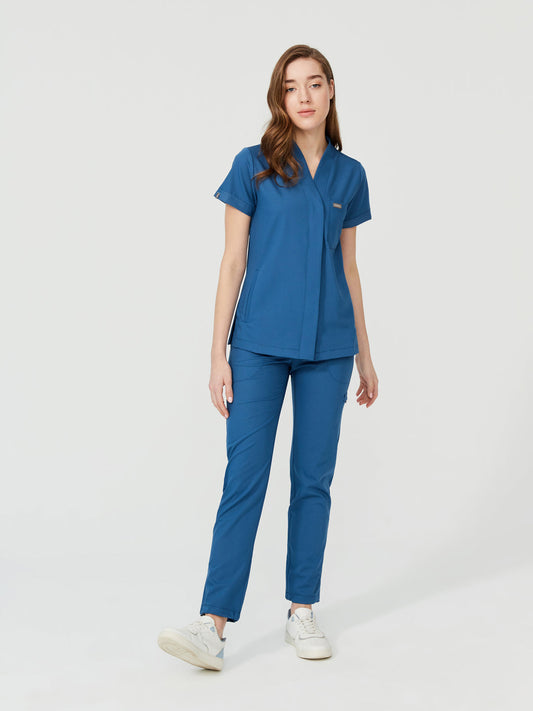 Cosa Mono Women's Scrubs - Indigo