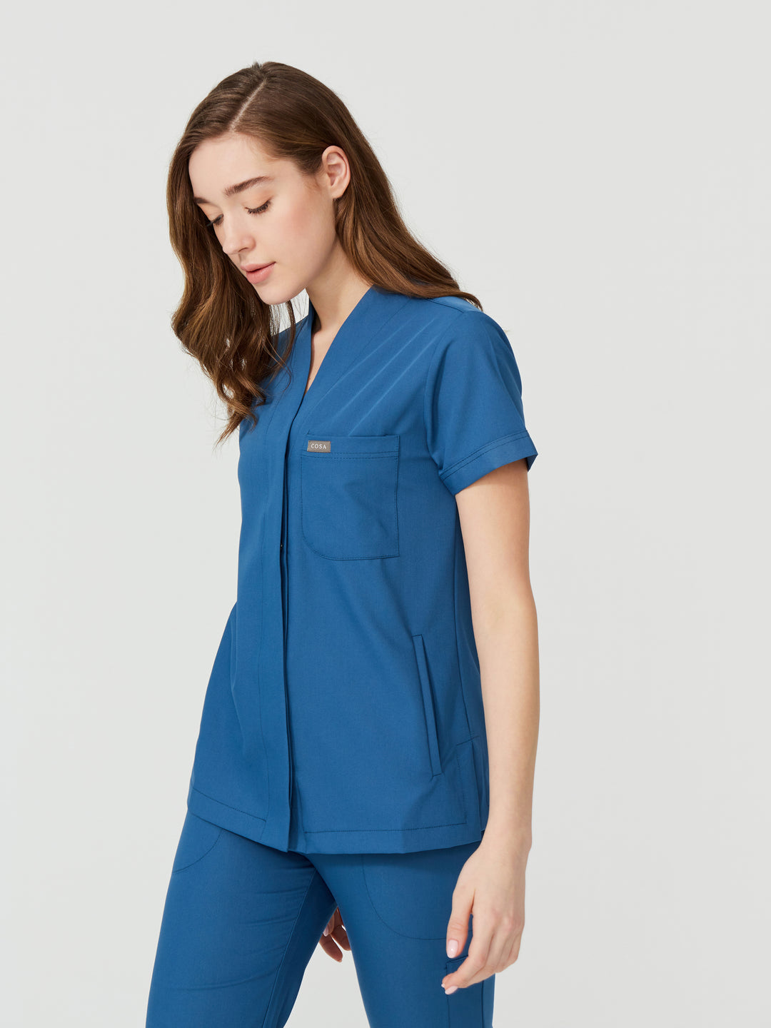 Cosa Mono Women's Scrubs - Indigo
