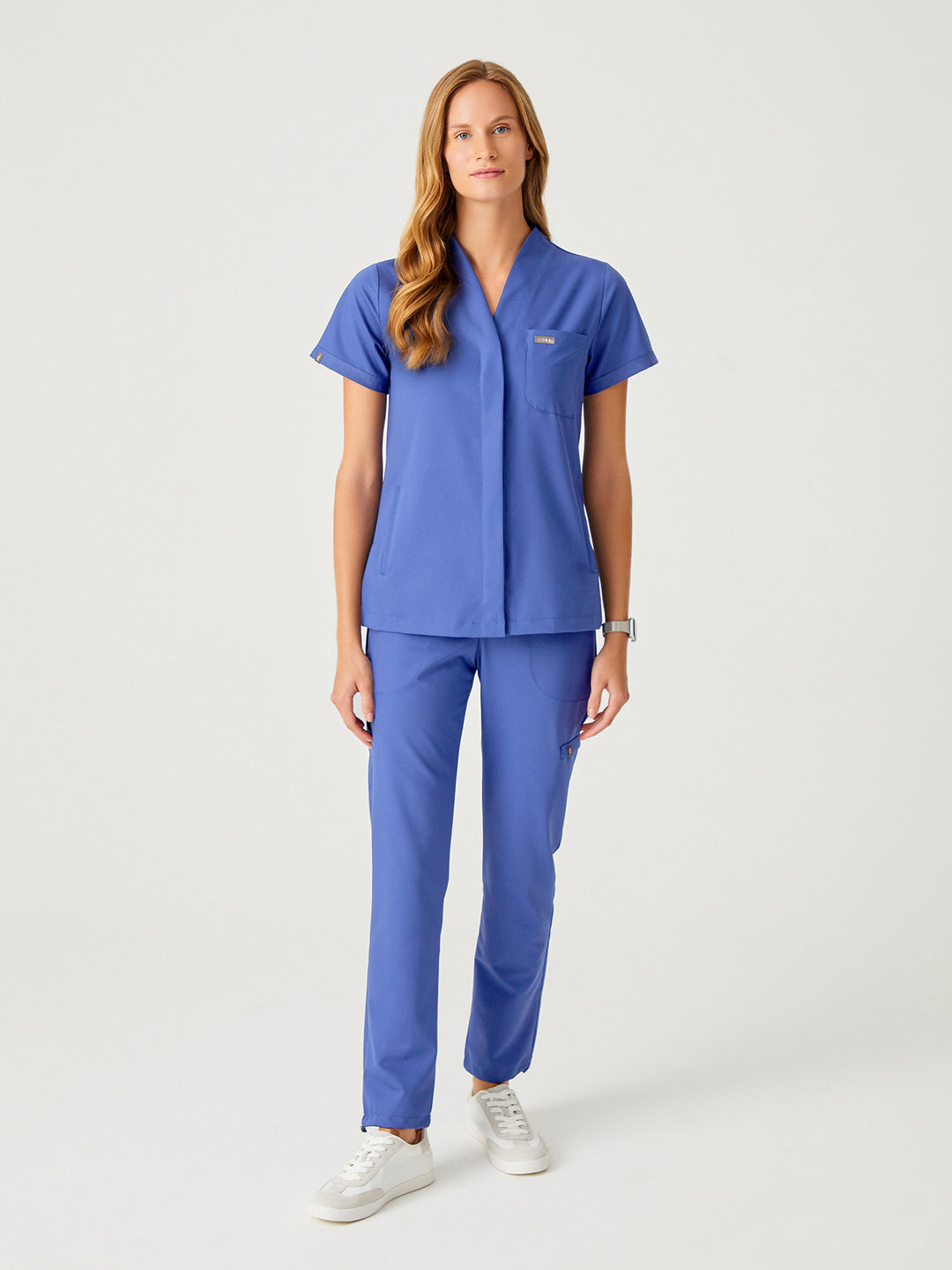 Cosa Mono Women's Scrubs - Lavanta Blue