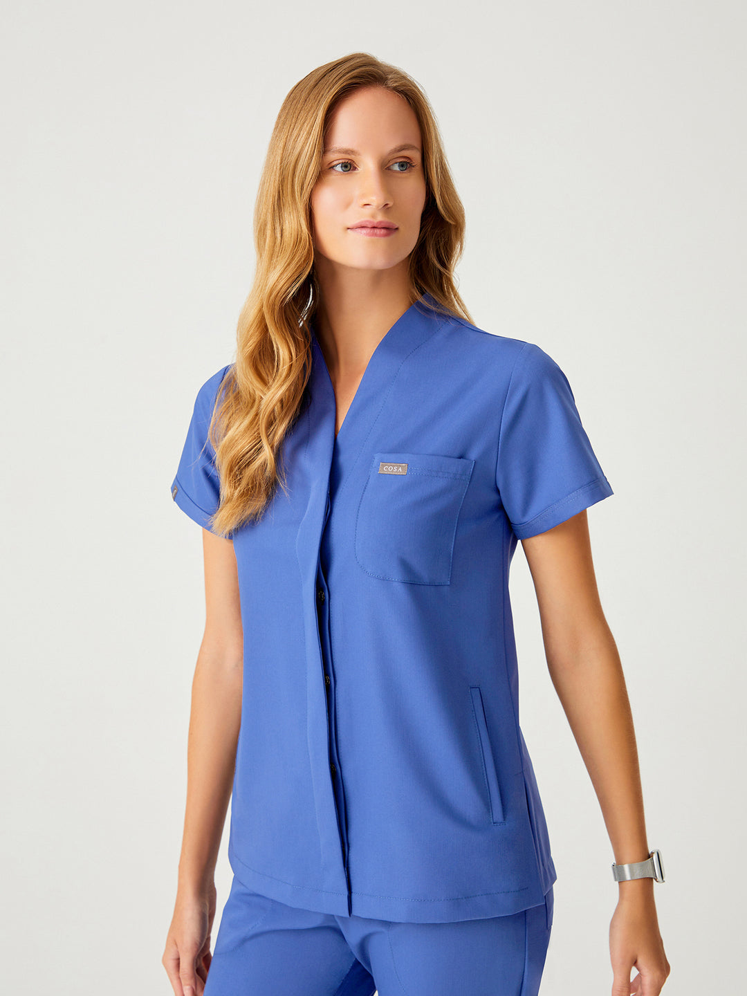 Cosa Mono Women's Scrubs - Lavanta Blue